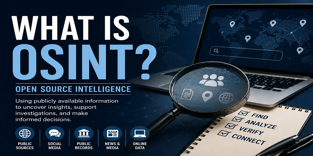 What is OSINT - Open Source Intelligence explained for private investigators in Ontario